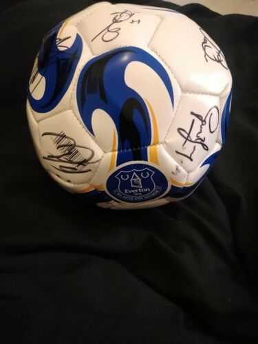 Everton signed football 15/16 Squad