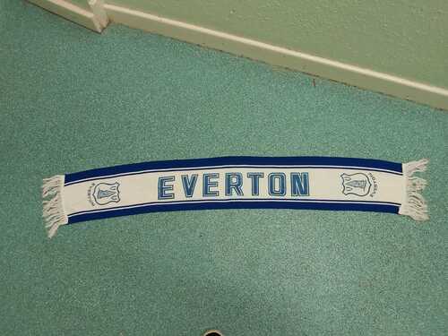 Vintage Everton Football Supporters Scarf