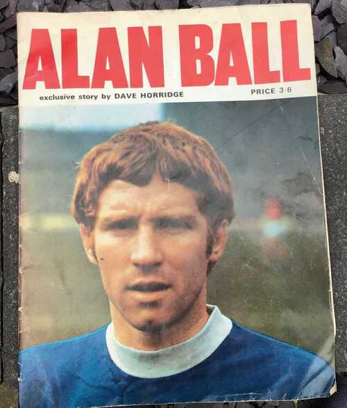 Vintage 1966-67 Alan Ball, Everton and England exclusive story David Horridge