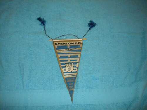 EVERTON FC THATS OUR NAME PENNANT MAKER MILLAR