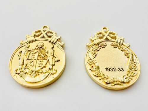 FA Cup Final 1933 Winners Medal Everton V Manchester City Solid Metal