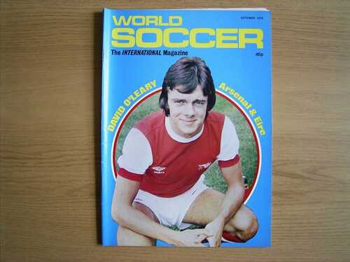 WORLD SOCCER October 1978 52 pages team photo Everton on back