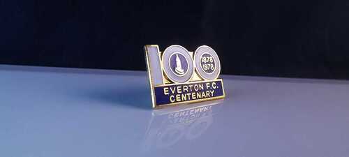 EVERTON  -  100 YEAR CENTENARY  COFFER -  BADGE