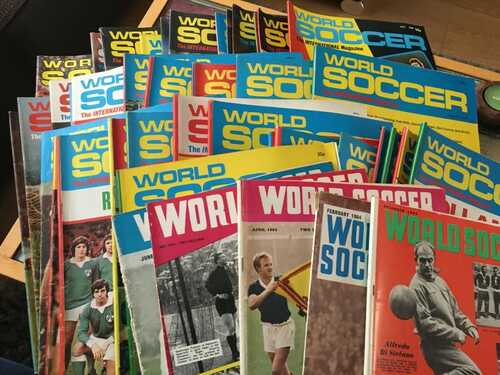 World Soccer magazines 1960's 1970's 1980's - choose from list