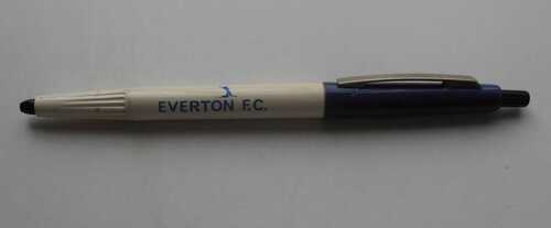 VINTAGE 1970's EVERTON FC PEN BY PLATIGNUM