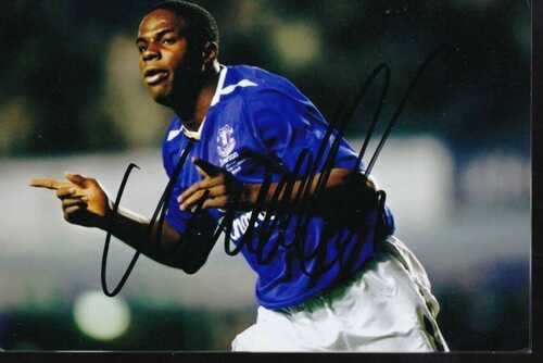 Victor ANICHEBE – Everton Photo signed