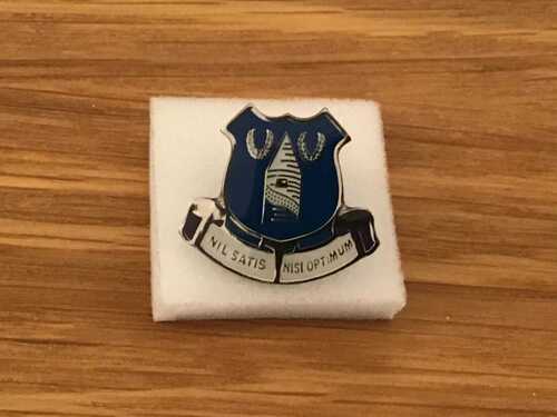 VGC Everton enamel football pin badge