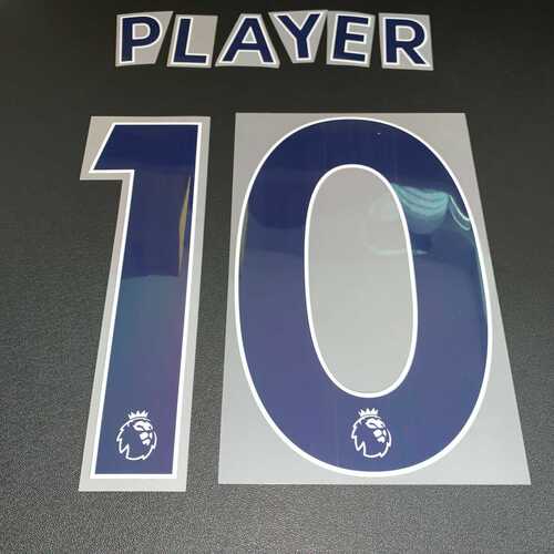 Everton Navy BLUE Player Size Official Sporting ID Name and Number 2017-21