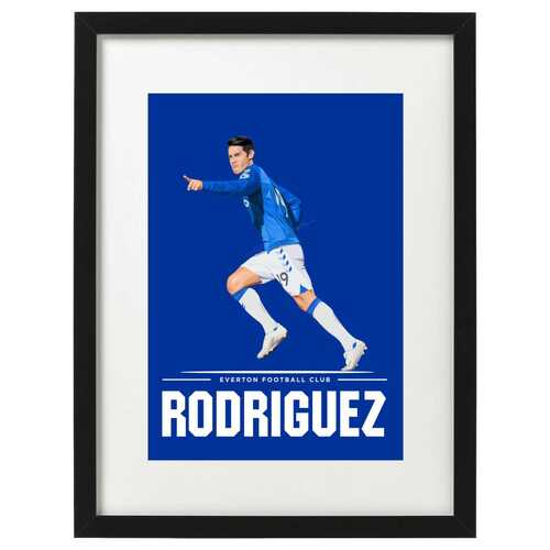 James Rodriguez Everton art print / poster