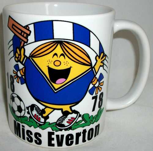 Funny Miss Everton Coffee Tea Mug Football Shirt Mothers Day Girlfriend Day Gift