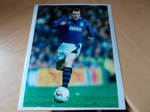 Press photo--Graham Stuart (Everton) 2-3-1997. (PH161)