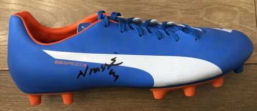 Oumar Niasse Signed Football Boot Cardiff City FC Everton Senegal Rare COA AFTAL