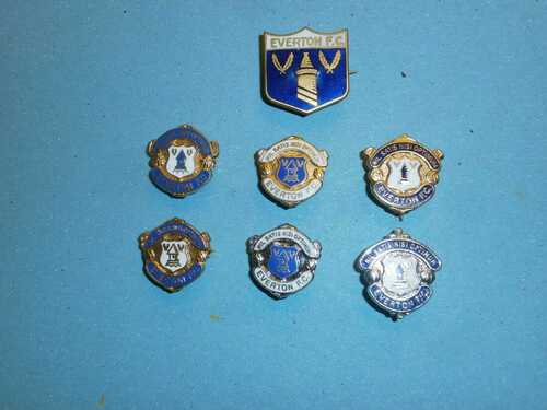 EVERTON FC - Collection of 7 badges