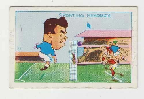 VERY RARE CLEVEDON SPORTING GREATS #9 DIXIE DEAN  FOOTBALL CARD