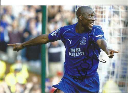 Kevin Campbell Everton 10 x 8 inch hand signed authentic football photo SS209C