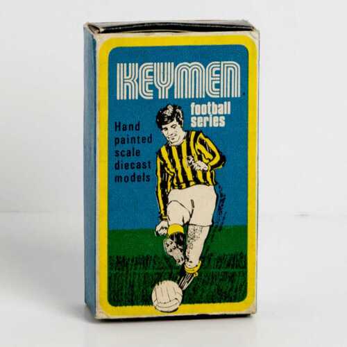 Vintage boxed 1970s Keymen hand painted Football Series ALAN BALL figure