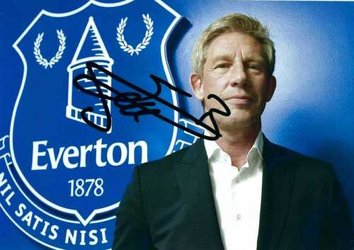 12x8 Inch 30x20cm PHOTO HAND SIGNED By MARCEL BRANDS EVERTON