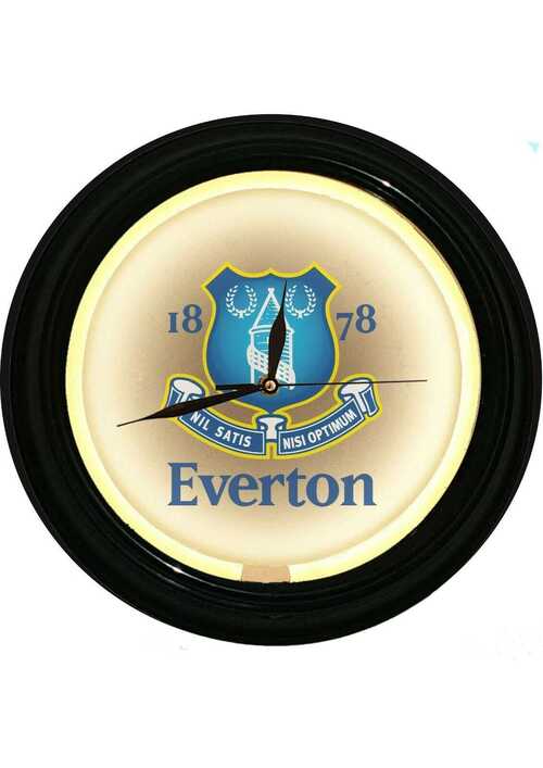 EVERTON CLOCK – PERFECT CHRISTMAS PRESENT – PUB, BAR, MAN CAVE, SHED, LOUNGE