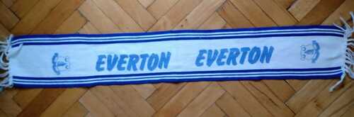 scarf Everton FC England vintage football sciarpa schal