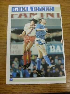 1990’s Football Autograph: Everton – Graeme Sharp [Original Hand Signed, Colour