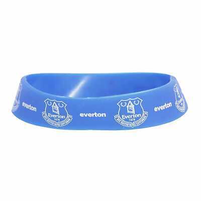 Everton FC Official Single Rubber Football Crest Wristband SG2159