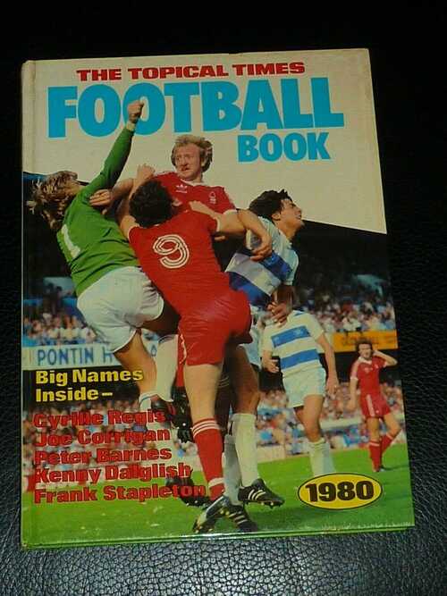 TOPICAL TIMES FOOTBALL BOOK 1980 – HARDBACK (LIVERPOOL CHELSEA EVERTON ARSENAL)