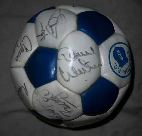 EVERTON 90s FULLY SIGNED FOOTBALL