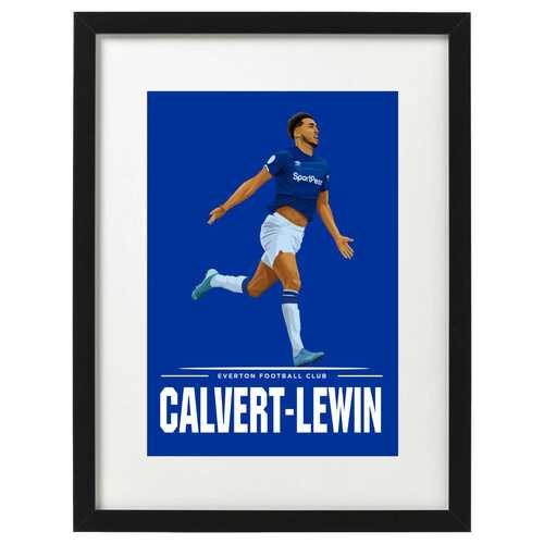 Calvert Lewin Everton art print