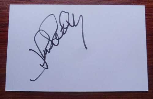 John Bailey Signed Card Everton Blackburn Rovers Newcastle United Bristol City