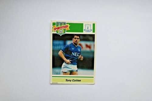 Tonka Kenner Sportstars Football Card – Tony Cottee – Everton