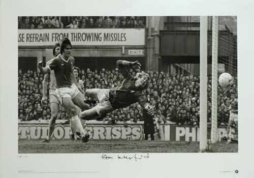 Bob Latchford Everton Scores V Chelsea 1978 – Signed Limited Edition