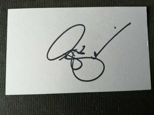 Pat Nevin signed piece Chelsea/Everton and Scotland footballer