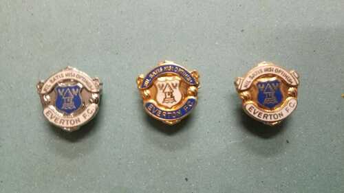 EVERTON FC - Collection of 3 badges