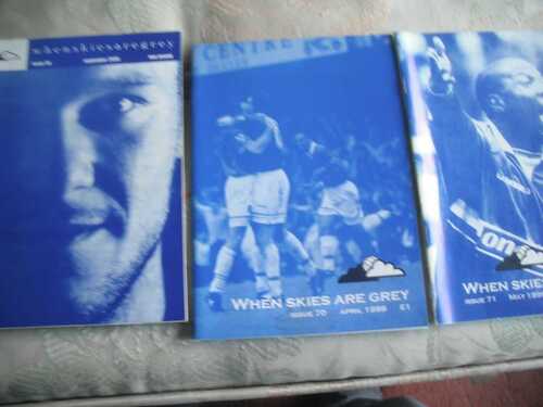 3 When Skies Are Grey EVERTON Monthly Fanzine's