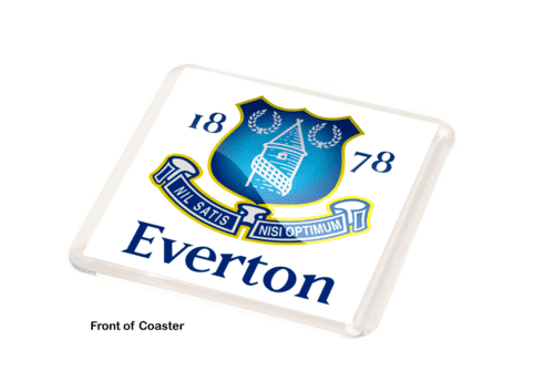 Everton Football Drinks Coaster