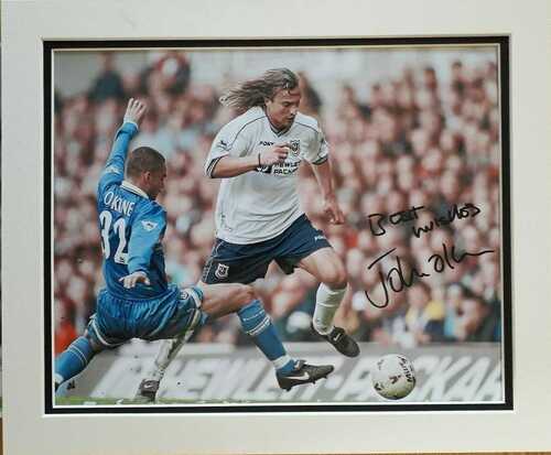 John O'Kane, Everton. 12x10 Personally Signed Mounted Photo