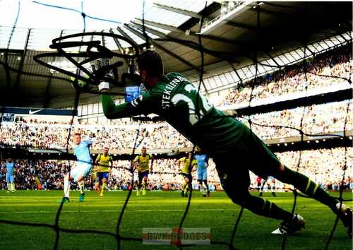 MAARTEN STEKELENBURG EVERTON - SIGNED AUTOGRAPHED PHOTO + COA