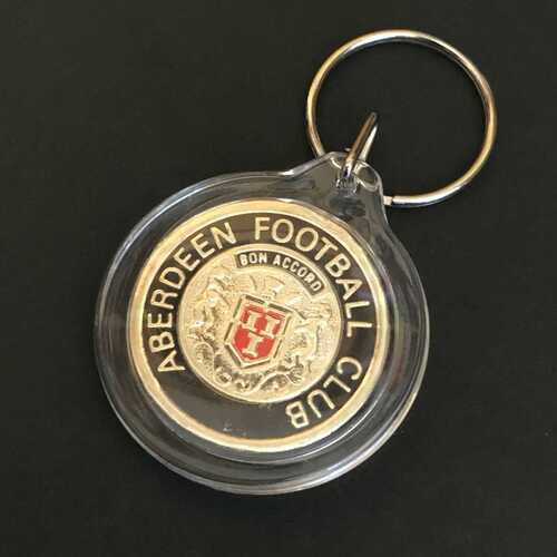 Vintage ESSO 1970s Football Club Badge Round Keyring