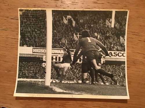 RARE ORIGINAL PRESS PHOTO EVERTON V LIVERPOOL FA CUP IMRE VARADI GOAL