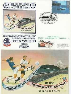 1 SEP 1997 BOLTON WANDERERS FIRST MATCH AT REEBOK STADIUM DAWN FOOTBALL COVER z