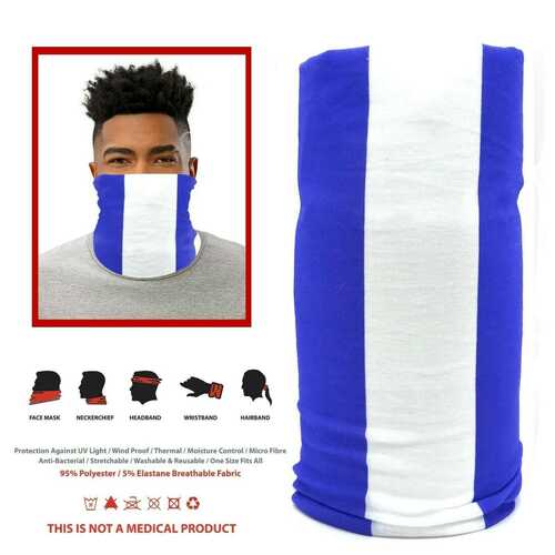 Inspired By Everton 1PC Snood Face Covering and10PCS Inspired By Everton Face Mask