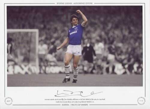 Everton 1984 FA Cup Winners – Kevin Ratcliffe Signed Limited Edition