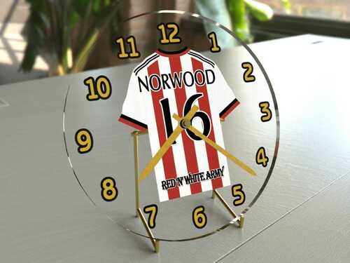 Personalised EPL Premier League Football Club Themed Desktop Clocks – Any Team !