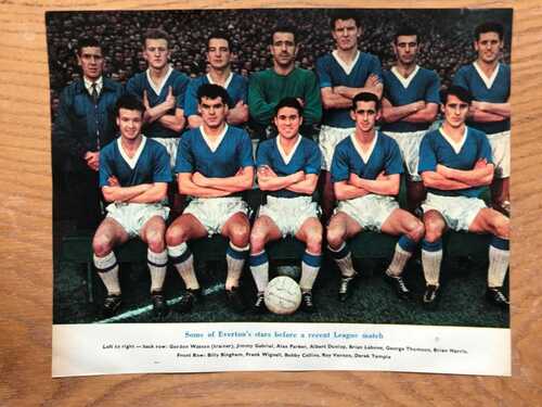 Everton team photo 1961