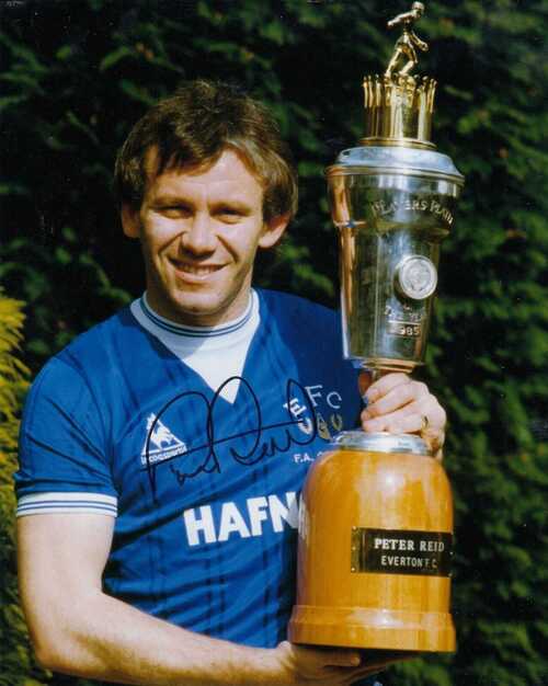 Football - Peter Reid - Hand Signed 8x10 Photograph - Everton COA