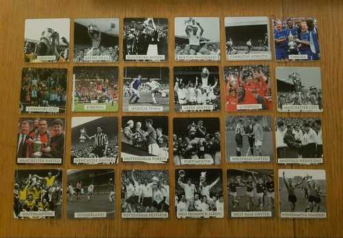 Texaco FA Cup Winners Hall of Fame Collection Tiles 2007 - Pick From Full Set