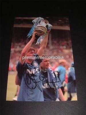 EVERTON FC 1995 FA CUP FINAL DUNCAN FERGUSON SIGNED REPRINT PHOTOGRAPH