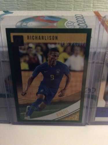 Everton Lot: Richarlison Green Press Proof, Dominic Calvert Lewin Prizm, James