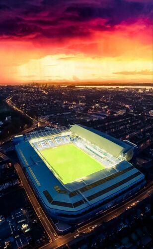 Everton FC – Goodison Park Sunset – Framed Print