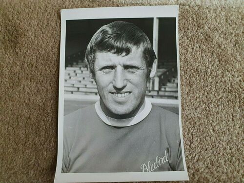 PRESS PHOTO: BRIAN HARRIS CARDIFF CITY 1968 (EVERTON, NEWPORT COUNTY)